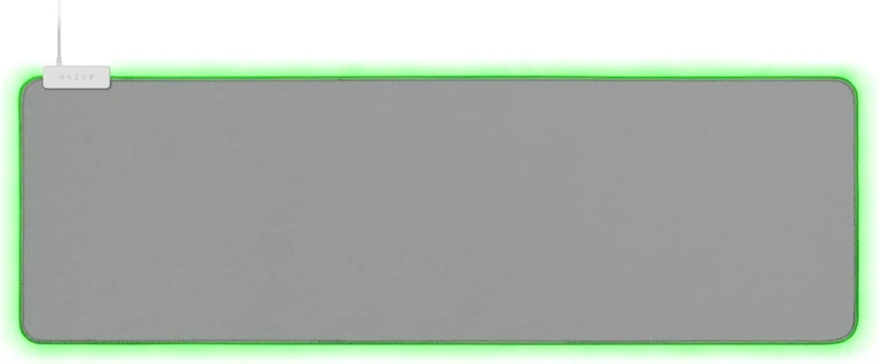 Razer Goliathus Extended Chroma - Soft Extended Gaming Mouse Mat Chroma RGB Lighting (Cable Holder, Fabric Surface, Quilted Edge, Optimized for all Mice) Mercury