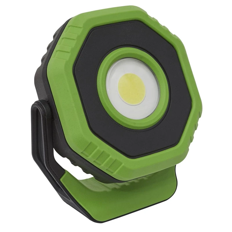 Sealey LED700P 360° 7W COB LED Rechargeable Pocket Floodlight with Magnet, Green