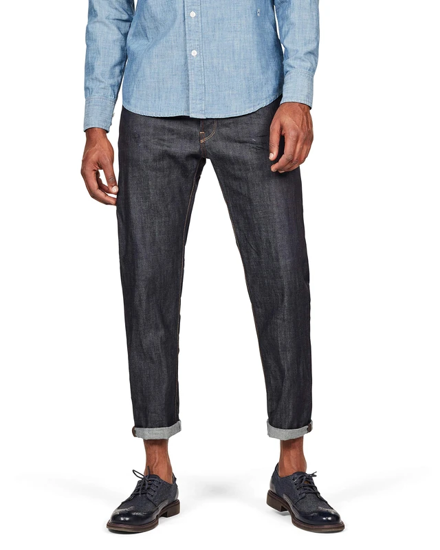 G-Star Men's 5650 3D Relaxed Tapered Jeans, Blue (raw denim D15388-B988-001), 28W / 34L