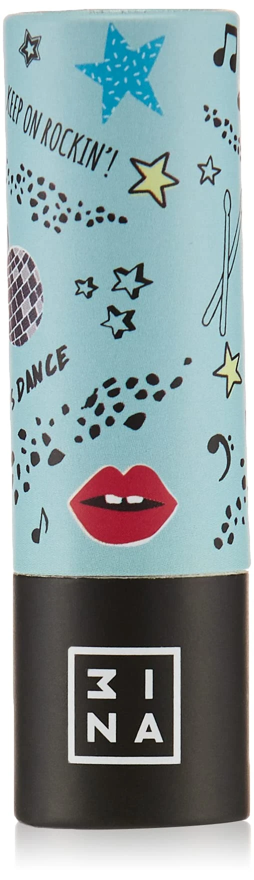 3INA MAKEUP - Lipstick Cardboard Cases - Customizable Lipstck - Combine with the 3INA MAKEUP Pick & Mix Lipstick - 16 available Case Designs - Pick & Mix - Keep Rockin' Keep Rockin´