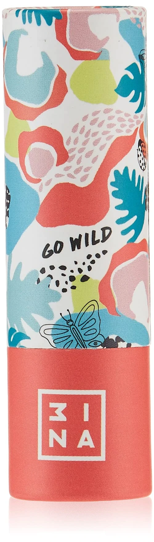 3INA MAKEUP - Lipstick Cardboard Cases - Customizable Lipstck - Combine with the 3INA MAKEUP Pick & Mix Lipstick - 16 available Case Designs - Pick & Mix - Go Wild Go Wild