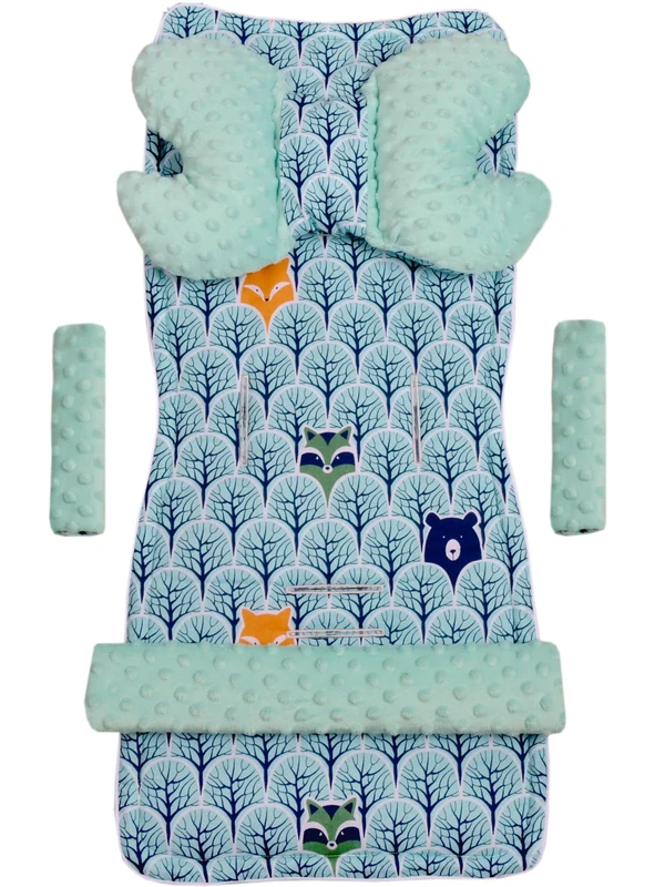 Medi Partners Universal Pushchair Seat Cover - 5 Piece Set