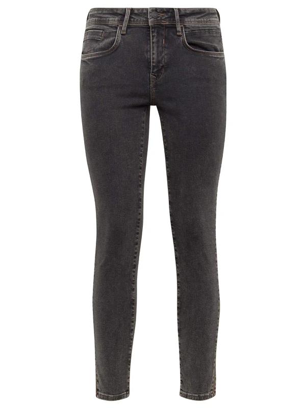 Mavi Women's Adriana Skinny Jeans Not Applicable, Black (Smoke Random Embelished 29953), W26/L32 (Manufacturer Size: 26/32)