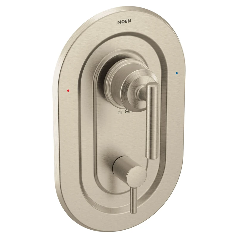 Moen T2900BN Gibson Posi-Temp with Built-in 3-Function Transfer Trim Kit Valve Required, Brushed Nickel