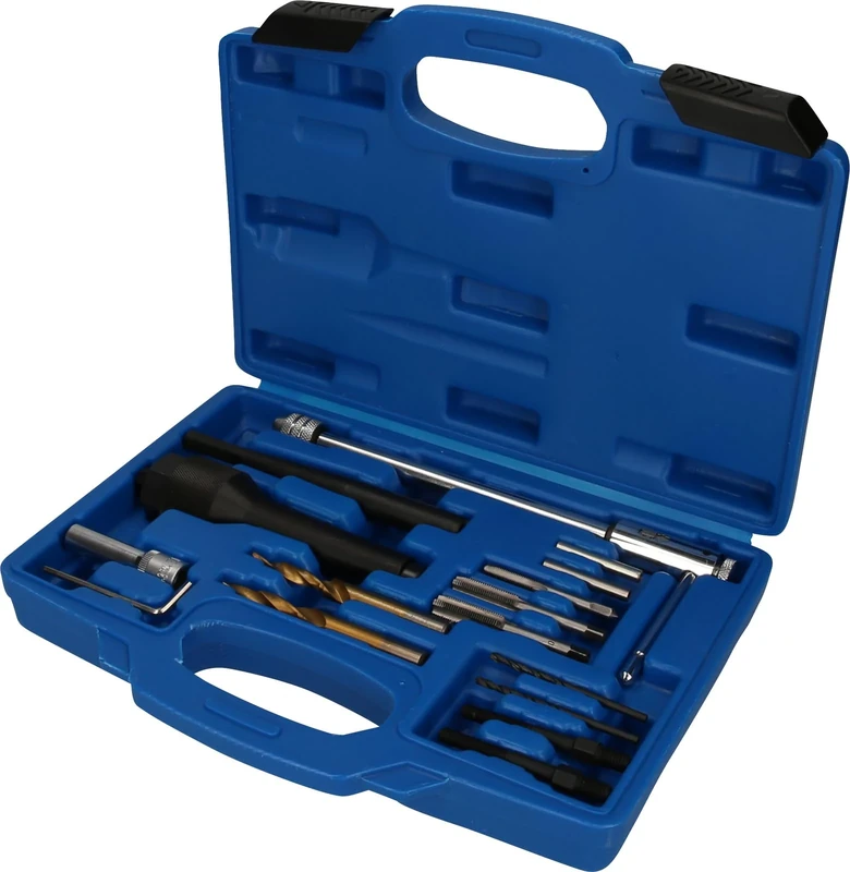 Brilliant Tools BT561030 16-Piece Set Glow Plug Removal and Thread Kit