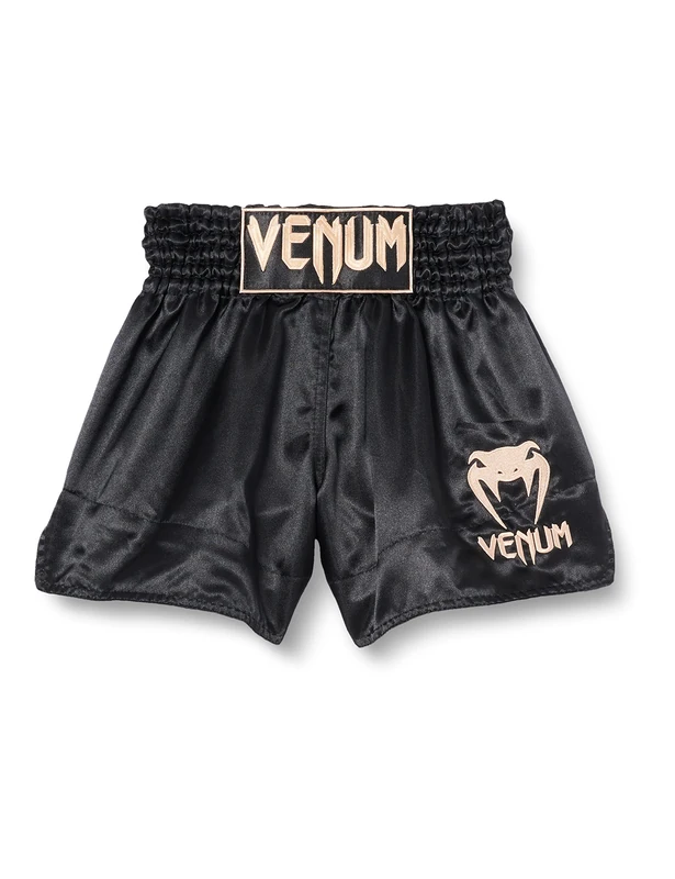 Venum, Classic Muay Thai Shorts, Men's, S, Black/Gold