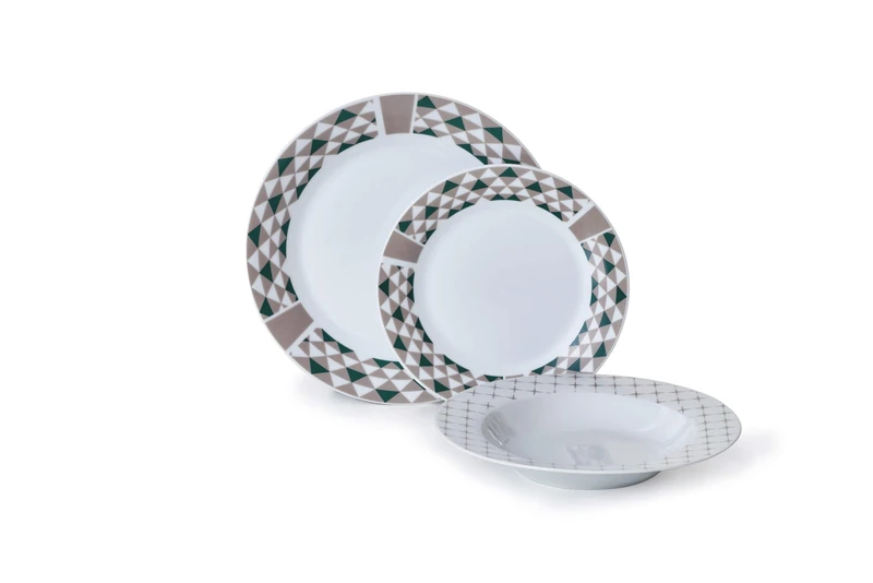Barazzoni 82000520 Porcelain Plate Set