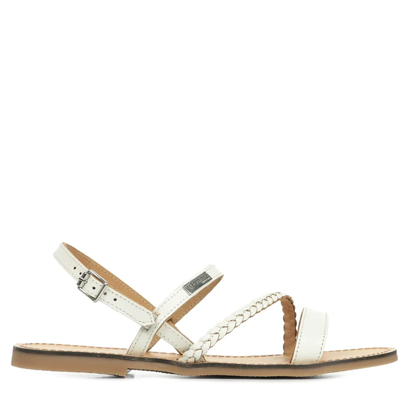 Les Tropéziennes par M. Belarbi Women's Batresse Open Toe Sandals, White (Blanc 70), 6 UK
