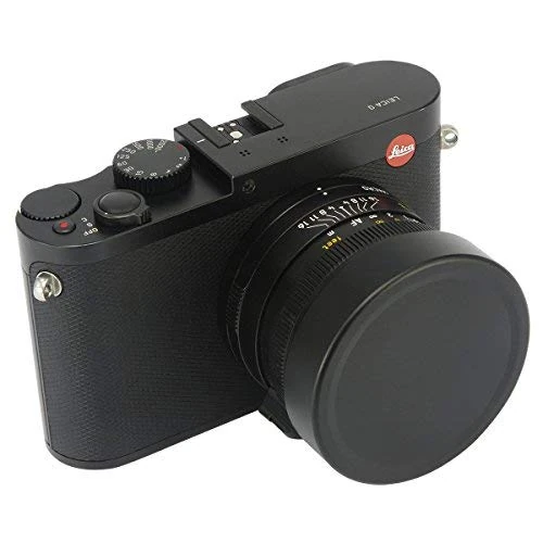 Haoge Cap-LQ-N Metal Front Lens Cap Cover Designed for Leica Q Q2 Q3 Q3-43 Q-P QP Typ 116 Typ116 Camera Black