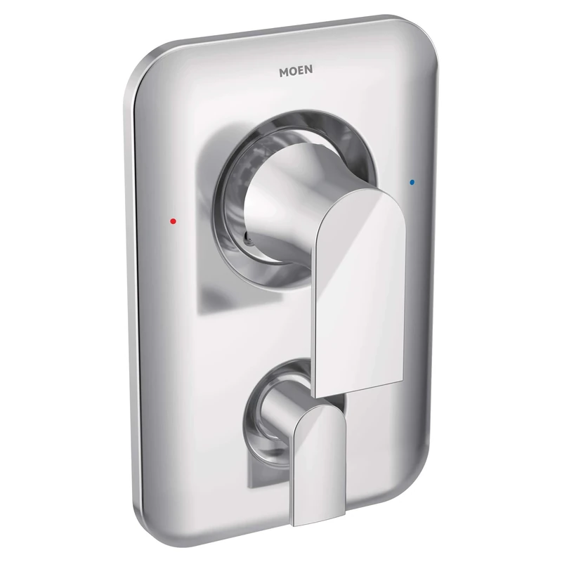 Moen T2470 Genta Posi-Temp with Built-in 3-Function Transfer Trim Kit Without Valve, Chrome