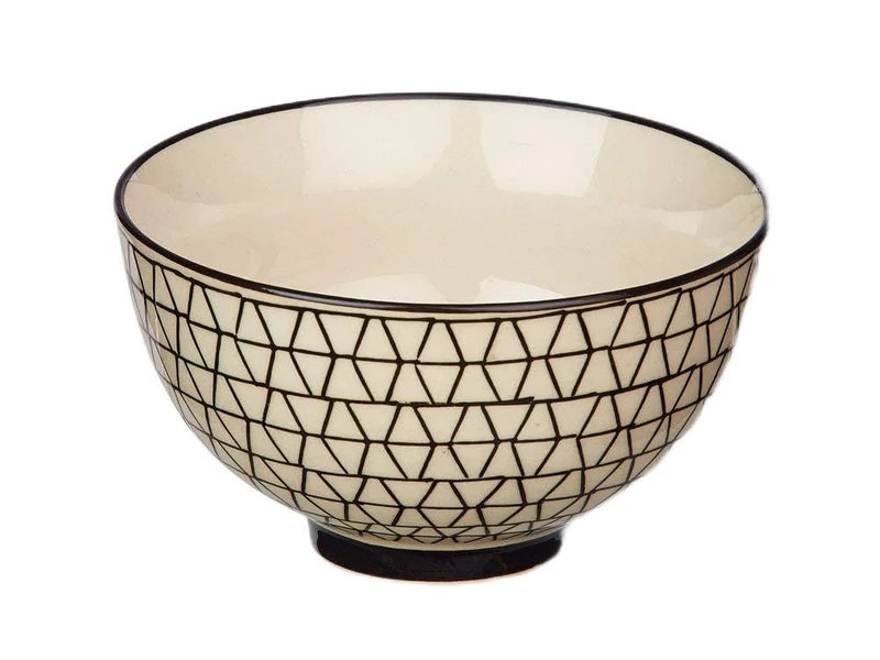 Pomax APD3272048 Bowl, Stoneware, Multi-Colour, 12 x 21