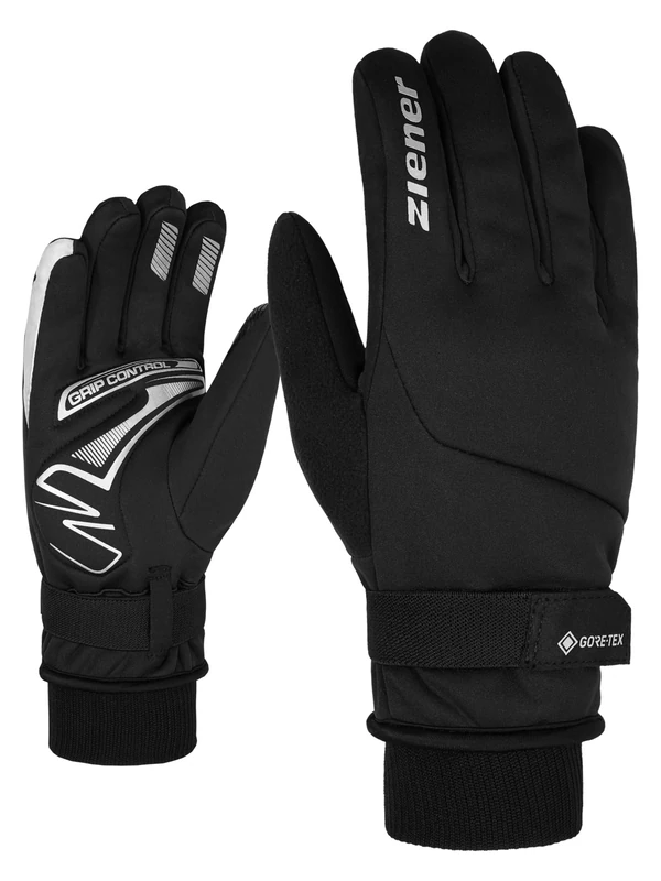 Ziener Adult SMU 18-Bike 199 GTX(R) Glove Bicycle, Black, 9 (L)