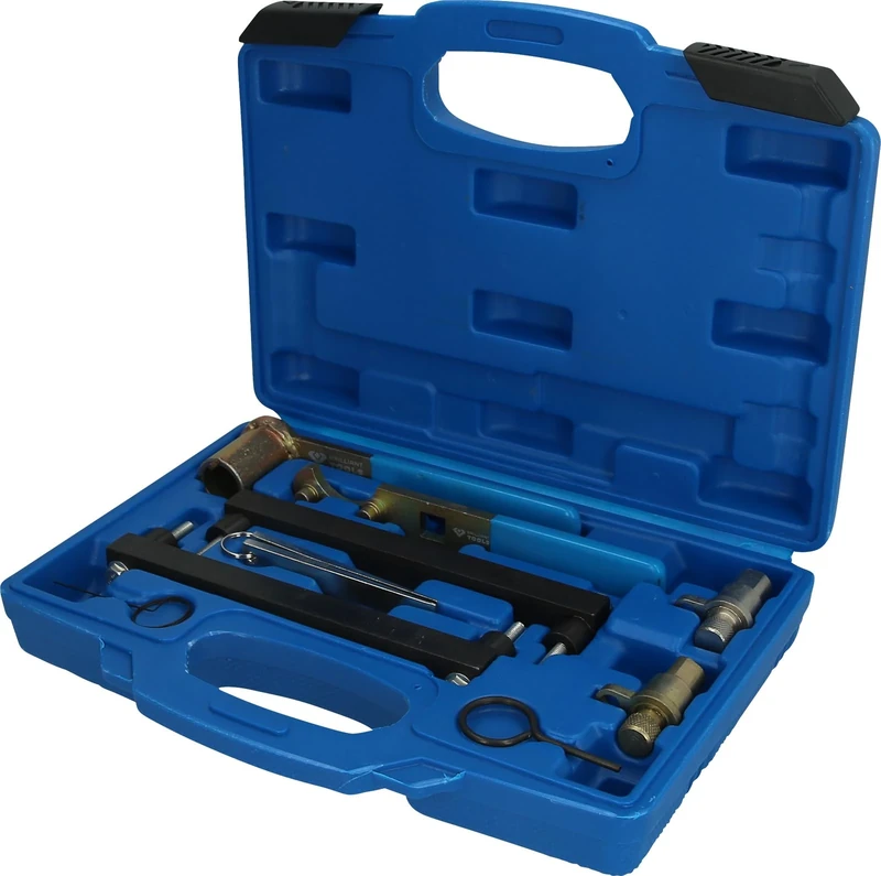 Brilliant Tools BT593250 Jaguar Land Rover 9-Piece Set for 3.7, 4.4 Engine Adjustment Tool Set