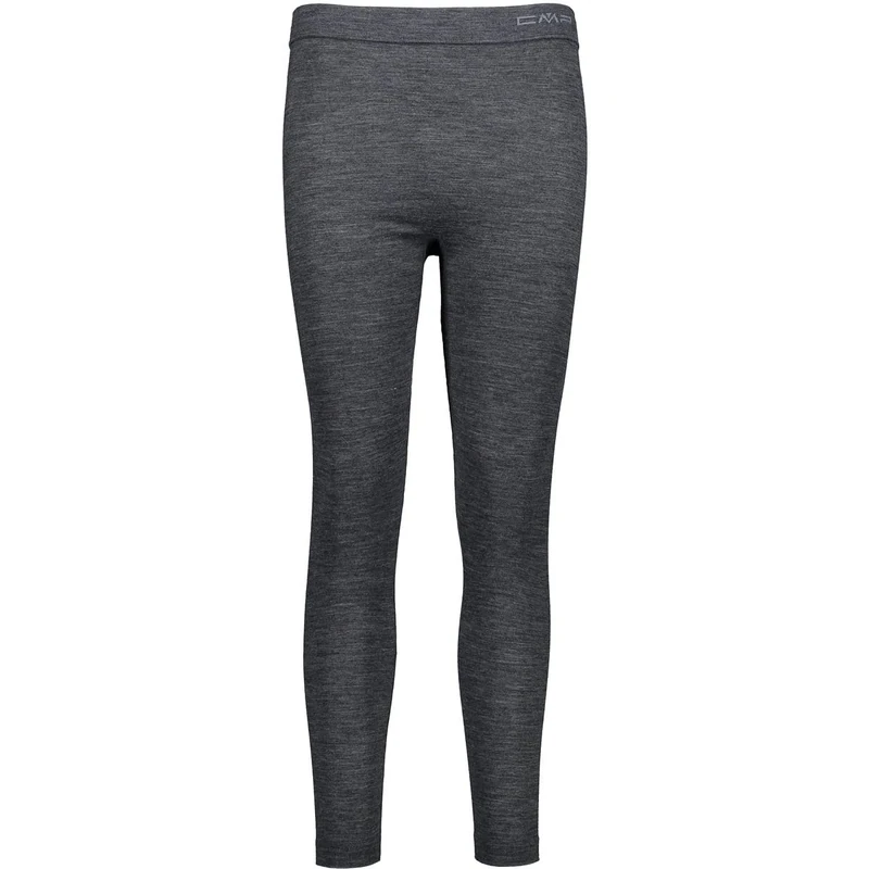 CMP - Woman Seamless Pant, Black Mel., 40/42