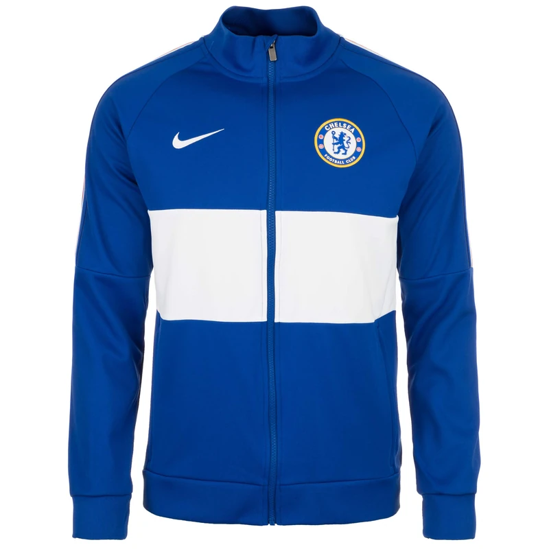 Nike Men CFC M Nk I96 Jkt Sport Jacket - Rush Blue/White/(White) (No Sponsor-Plyr), 2X-Large