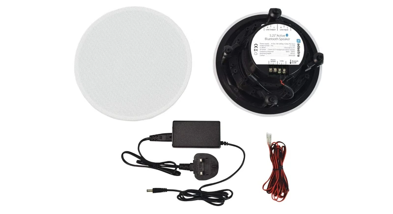 Adastra | Bluetooth Active Ceiling Speaker Kit | 5.25" 40W