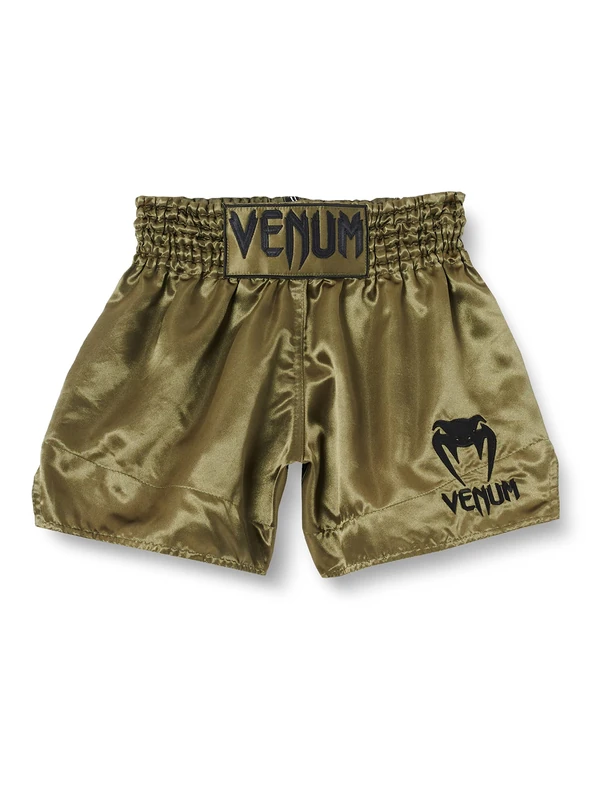 Venum, Classic Muay Thai Shorts, Men's, S, Khaki/Black