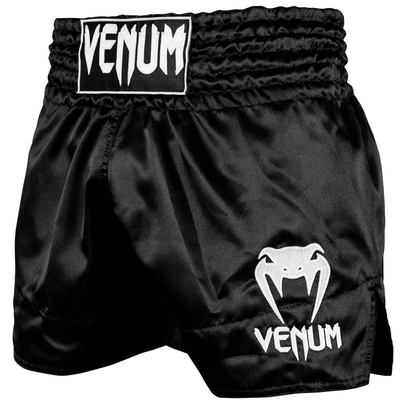 Venum, Classic Muay Thai Shorts, Men's, XS, Black/White
