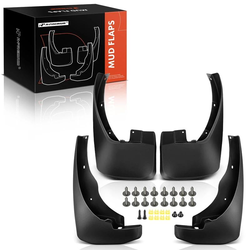 A-Premium Splash Guard Mud Flaps Replacement for Nissan Frontier 2005-2019 4-PC Set