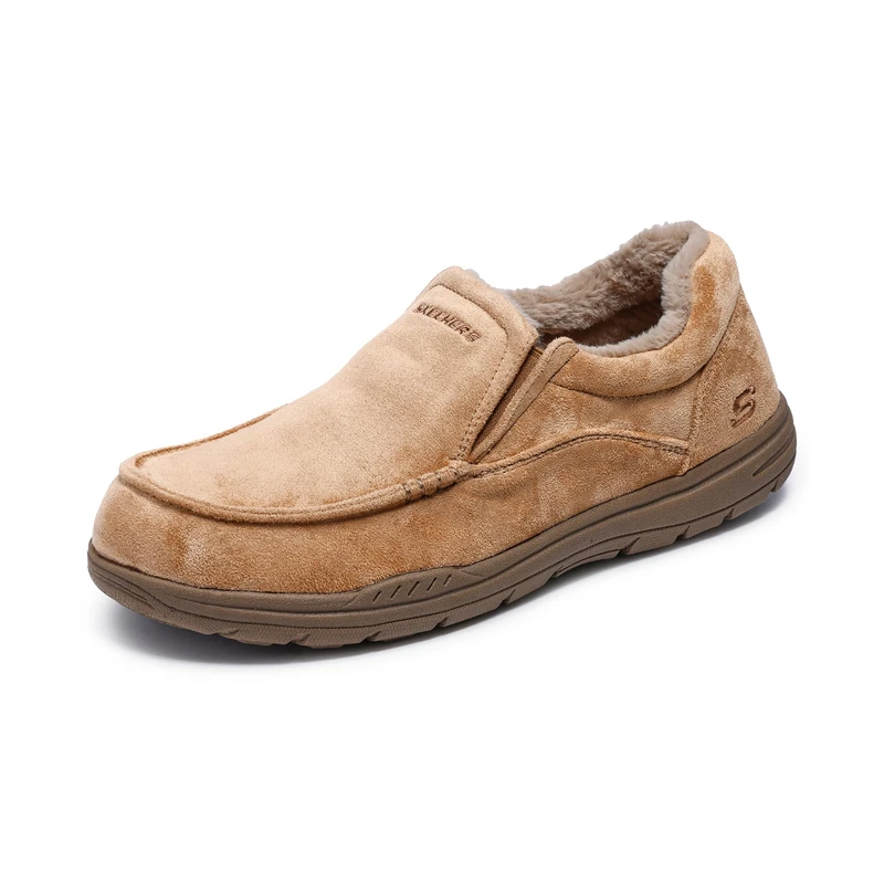 Skechers Men's Expected X Slipper, Tan, 6 UK