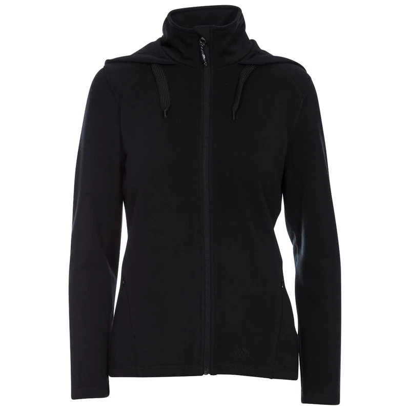 Trespass Women Panache Warm Fleece Hooded Jacket - Black, X-Large - Image 1