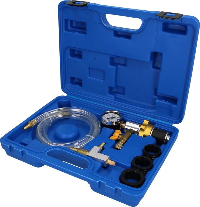 BRILLIANT TOOLS BT521050 Cooling System Filling and Bleeding Device | 6-Piece [Powered by KS Tools]