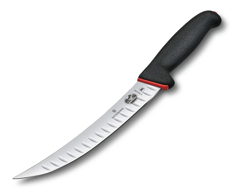 Victorinox 5.7223.20D Dual Grip, Slaughter Knife, 20cm, Black/red