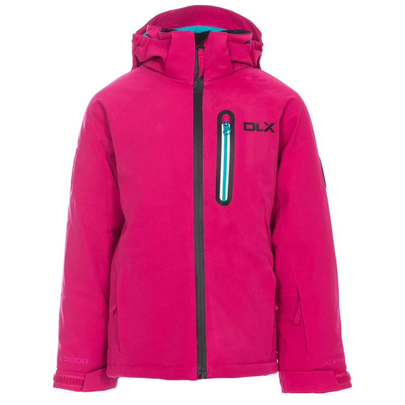 DLX Kids Luwin Waterproof Ski Jacket - Cassis, Size 9/10 - Image 1
