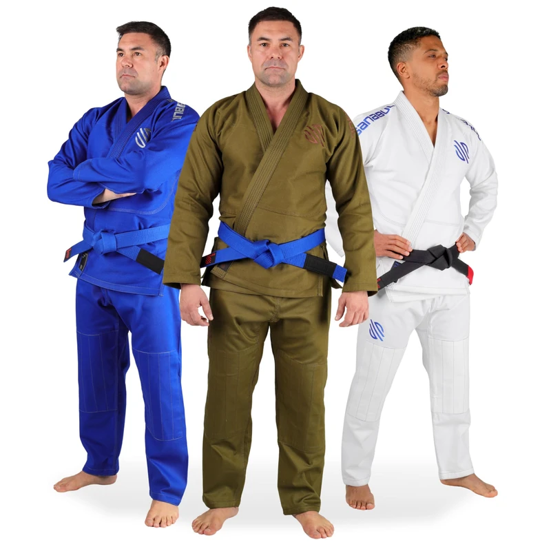 Sanabul Essentials V.2 Ultra Light Preshrunk BJJ Jiu Jitsu Gi (See Special Sizing Guide) (Green, A0)
