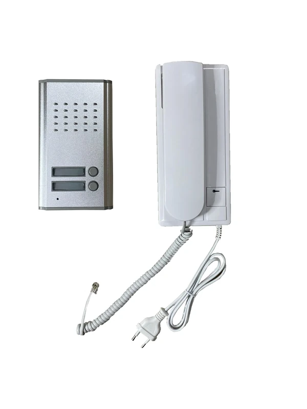 TEMPO DI SALDI Pair of Doorbell Intercom with Two Handsets for Indoor Outdoor Gates