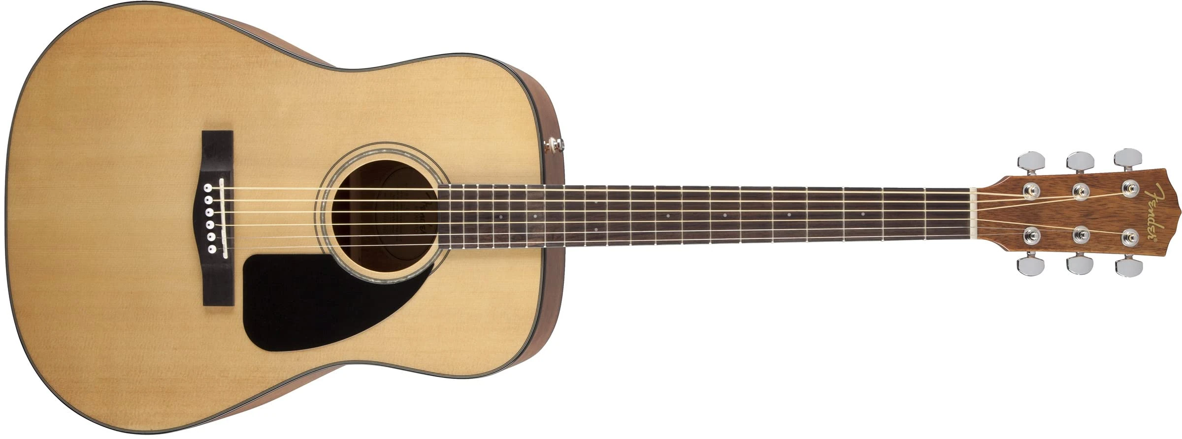 Fender CD-60 Dreadnought V3 DS Acoustic Guitar - Walnut Fretboard - Natural, Comes with Free Virtual Lessons