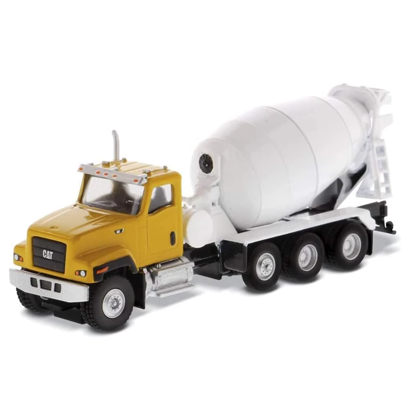 Diecast Masters Caterpillar 85512 Concrete Mixer CT 681, Scale 1:87, Approx. 11.7 x 2.8 x 4.2 cm, from 14 Years, 85512, Yellow
