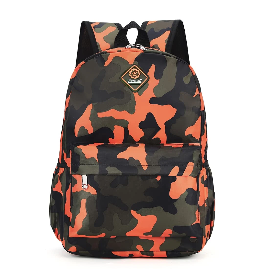 Estwell Kids Boys Girls Camouflage School Backpack Children Primary Schoolbag Book Bag Waterproof Nylon Rucksack Casual Daypack