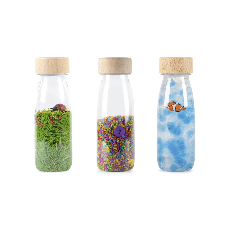 PETIT BOUM Pack Eco - Sensory Bottles for Early Development