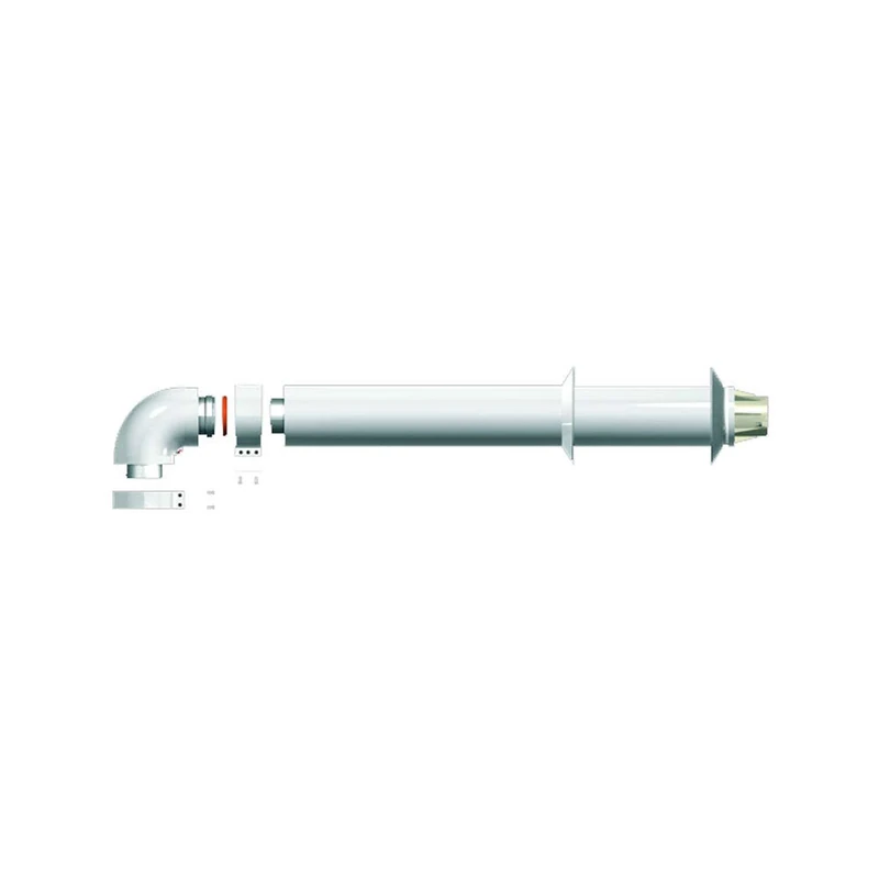 60/100 horizontal smoke outlet kit.Manufactured to be installed in Spain
