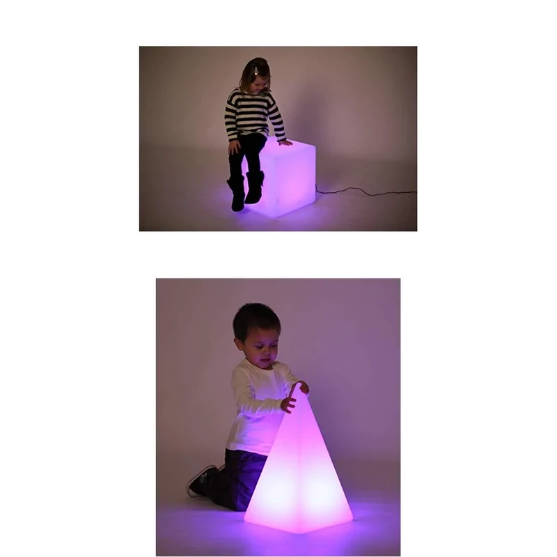 TickiT Sensory Mood Cube and Pyramid Set