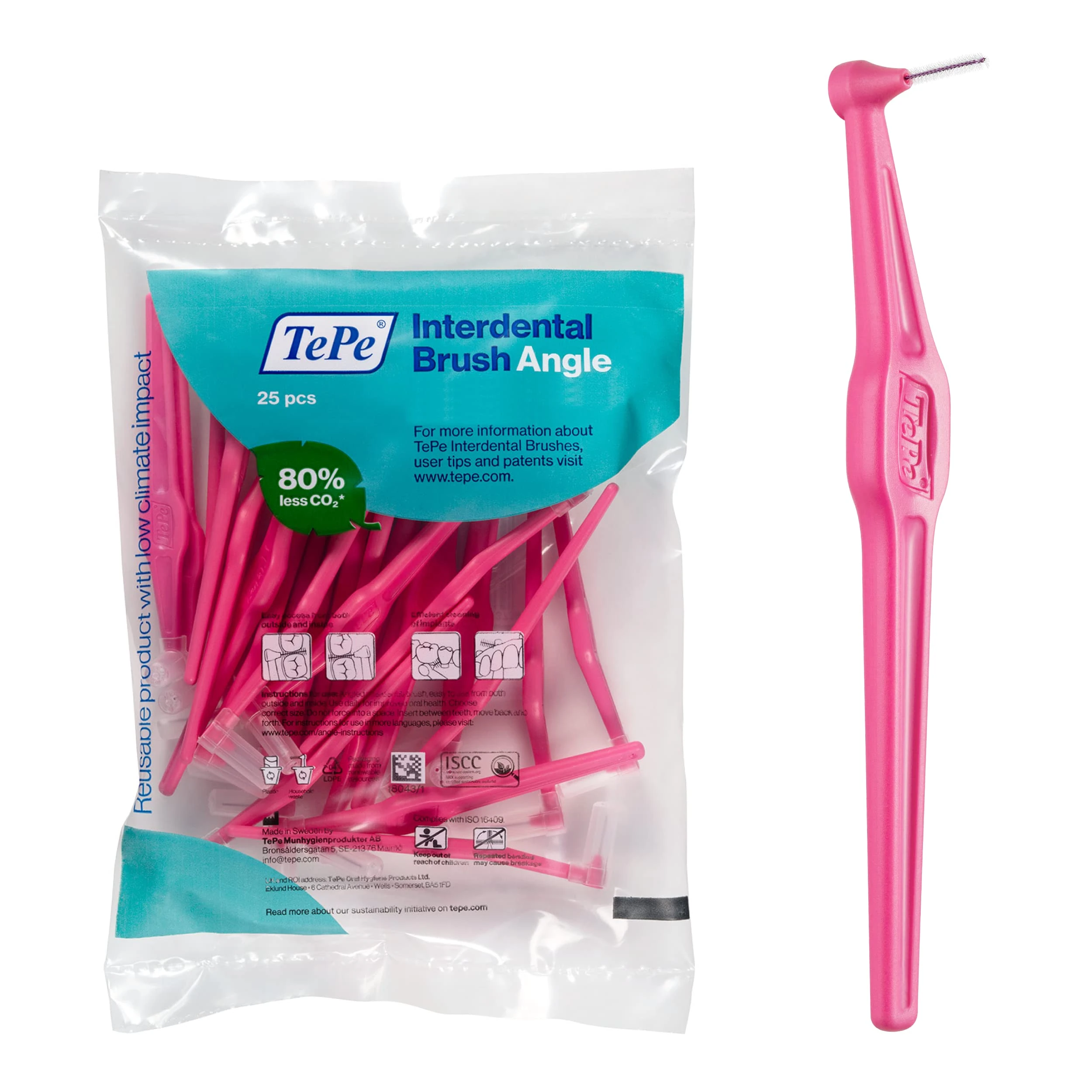 Tepe Angle Pink 0.4mm 25 pcs/Bag