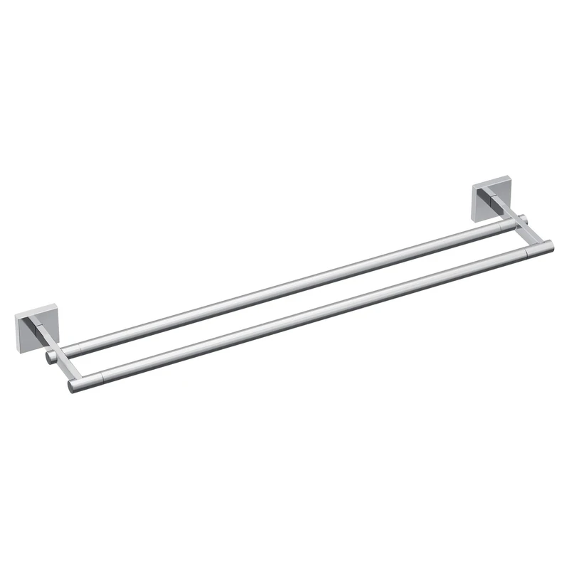 Moen BP1822CH Triva 24" Double Towel Bar, Chrome