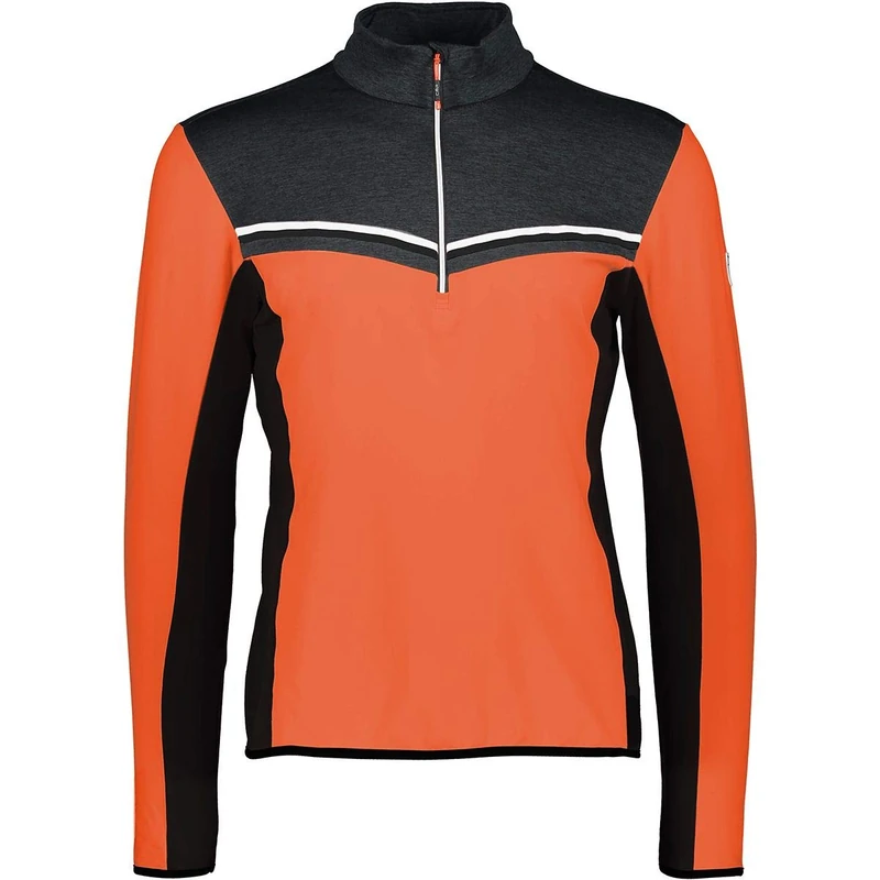 CMP 39l2597 Men's Turtleneck Ski Shirt, Men, 39L2597, Tango, 56 (EU)