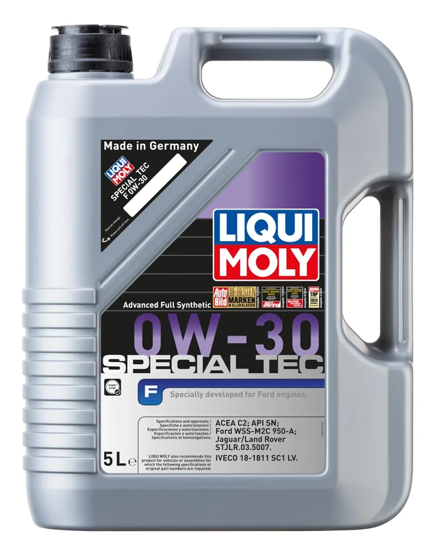 LIQUI MOLY Special Tec F 0W-30 | 5 L | Synthesis technology motor oil | SKU: 8903