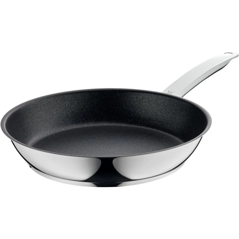 WMF 775284021 Permadur Advance Frying Pan Induction, 28 cm Stainless Steel Pan, Cromargan, Stainless Steel Coated, Oven-Safe