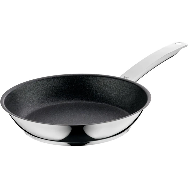 WMF Permadur Advance Frying Pan, 24 cm, Induction, Stainless Steel Pan, Cromargan Stainless Steel Coated, Oven-Safe