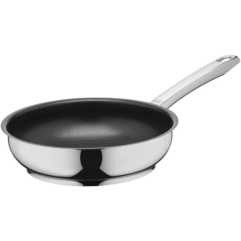 Silit Calabria Frying Pan - Stainless Steel Coated Induction Handle, Triple Silitan Non-Stick Coating, 20 cm