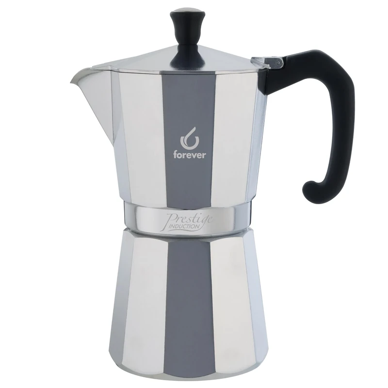 KAUFGUT FRV290615 Mocha Coffee Maker, Tz.9 Prestige Induction