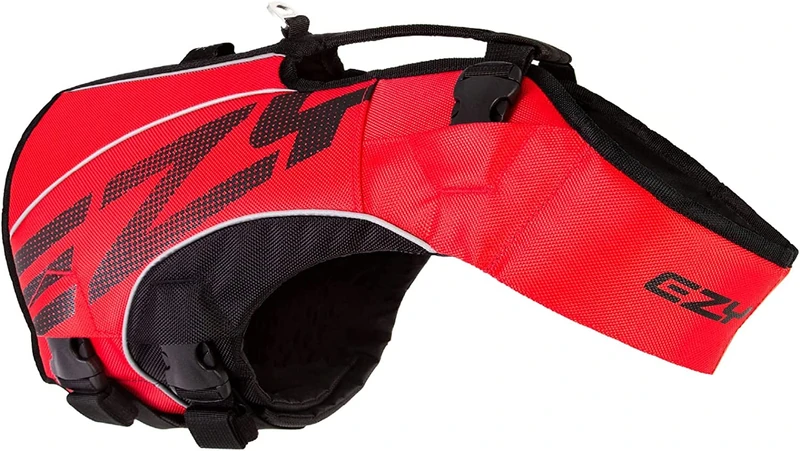 EzyDog X2 Boost Dog Life Jacket - Red, Medium