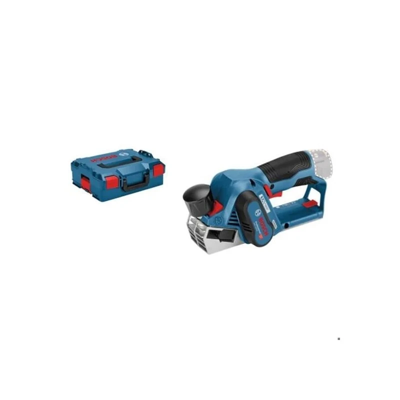 Bosch Professional 12V System Akku Hobel GHO 12V-20 (Hobelbreite max. 56mm, inkl. 2x Hobelmesser 56 x 5,5 x 1,1 mm, ohne Akkus und Ladegerät, in L-BOXX 136)