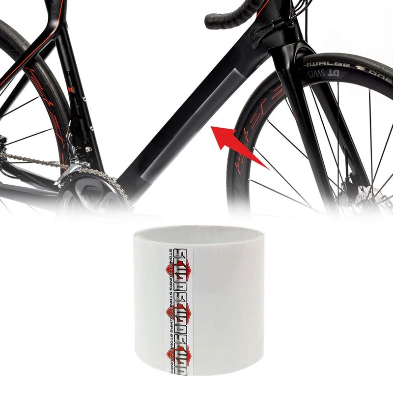 Adhesive Film Scudo Roll for Bike Protection Unisex Adult, Transparent, 12 x 300 cm, Thickness 0.3 mm