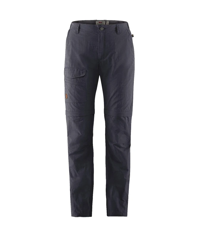 Fjällräven F84759-555 Travellers MT Zip-Off Trousers, Women, Dark Navy, 42