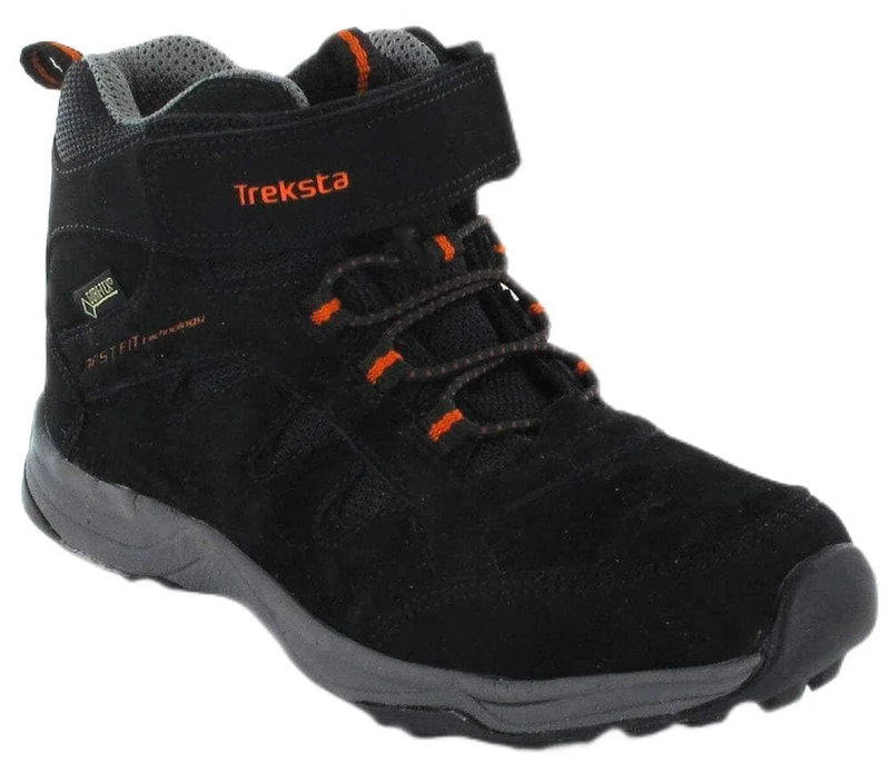 Treksta Hiking Semi Mid Jr Gore-Tex Black White