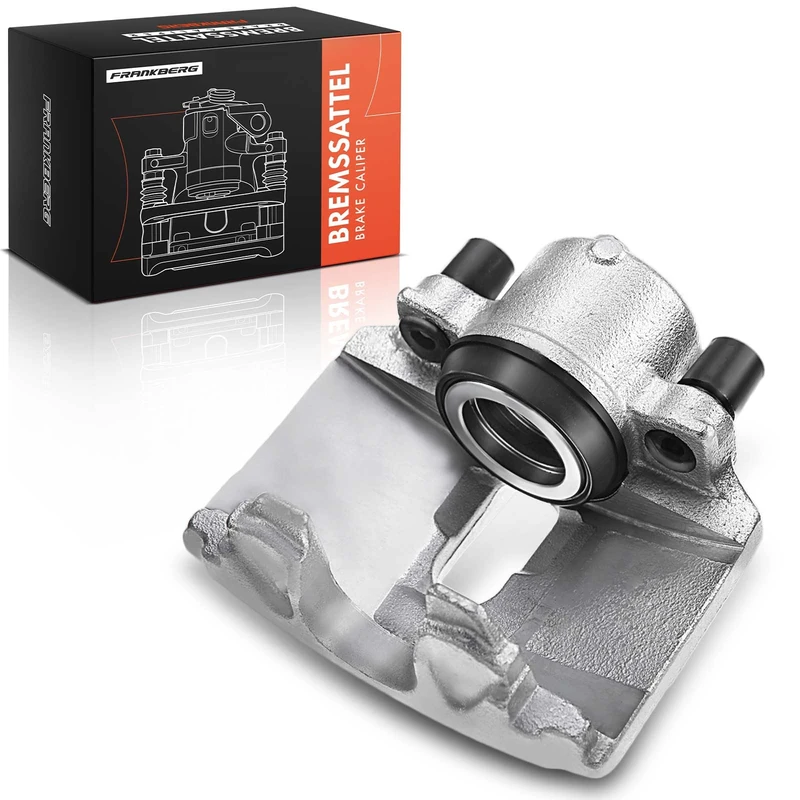 Frankberg Brake Caliper Disc Brake Front Left Compatible with Golf Plus Golf V Golf VI P.a.s.s.a.t Fabia II Fabia III A3 O.c.t.a.v.i.a II Leon C.a.d.d.y III Replace# 1K0615123E